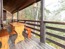 Chalet Les Cochettes: 8-persoons chalet vlakbij skipiste en meer in Doucy - thumbnail 2