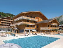 Op 800m van centrum La Clusaz: appartement aan de piste met zwembad - thumbnail 1