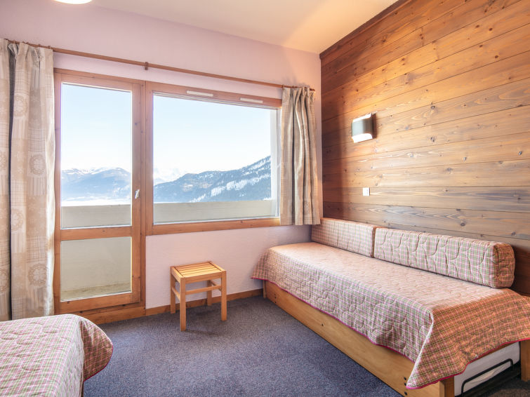 Aan de piste: Ruim appartement Le Sappey in Les Avanchers-Valmorel in Les Avanchers-Valmorel