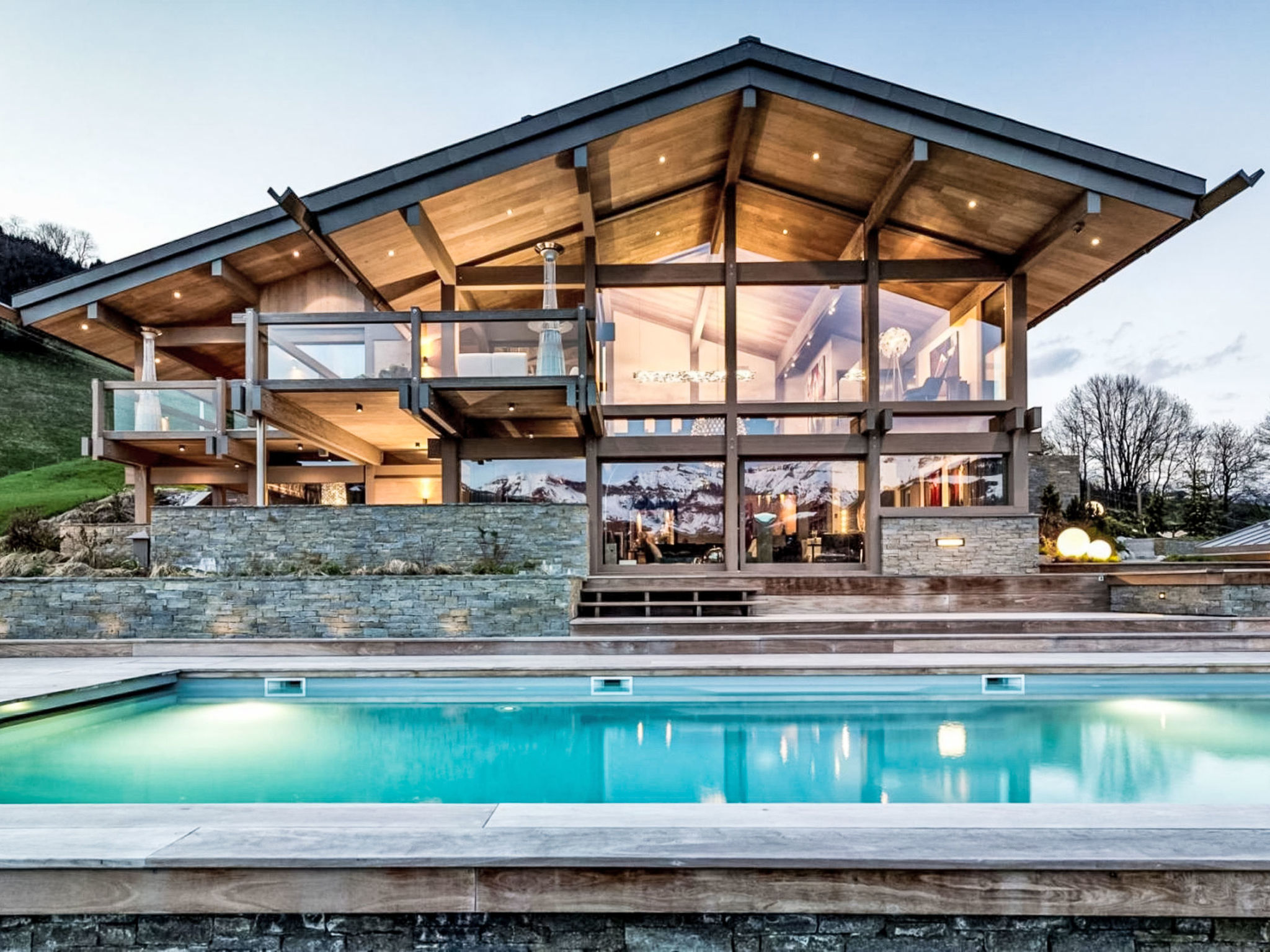 Chalet Mont Blanc in Megeve à Megève