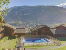 4-persoons appartement in Saint Gervais met verwarmd zwembad - thumbnail 5