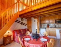 Knusse studio voor 5 in Saint Gervais, vlakbij skilift en centrum - thumbnail 3