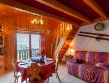Knusse studio voor 5 in Saint Gervais, vlakbij skilift en centrum - thumbnail 2