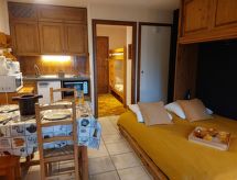 Knusse studio voor 4 op de piste in Saint Gervais met huisdier - thumbnail 4