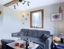 Le Tagre: Modern appartement in Saint Gervais met ski-in/ski-out mogelijkheden - thumbnail 3