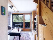 Le Tagre: Modern appartement in Saint Gervais met ski-in/ski-out mogelijkheden - thumbnail 5