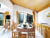 Zonnig 8-persoons appartement in Saint Gervais, vlakbij centrum en skibus - thumbnail 2