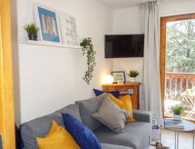 Le Martagon 007: Gezellig appartement in hartje Saint Gervais met bergzicht - thumbnail 3