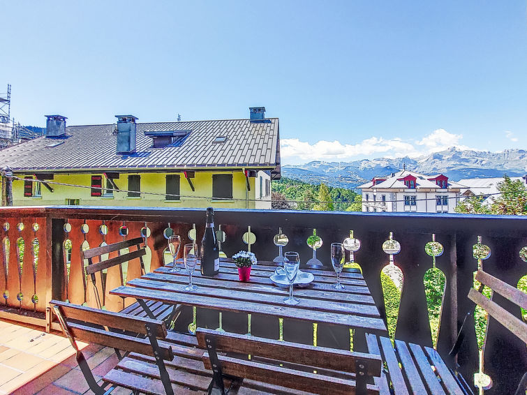 4-persoons appartement met bergzicht in Saint Gervais · 29 m² in Saint-Gervais