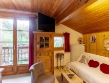 Bergzicht en rust in appartement A la Claire Fontaine 2, Saint Gervais - thumbnail 2