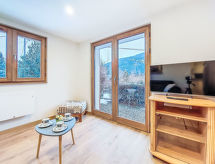 4-persoons appartement met bergzicht in Saint Gervais · 35 m² - thumbnail 3