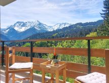 Rustiek appartement Turquoise nabij skipistes en bergmeer in Saint Gervais - thumbnail 1