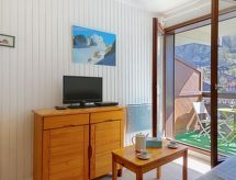Knusse studio voor 6 in Saint Gervais, vlakbij skipiste en centrum - thumbnail 6