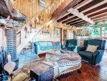 Chalet le Prarion: Ruim familiechalet aan de piste in Saint Gervais - thumbnail 2