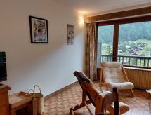 Studio Le Bionnassay: Midden in Les Contamines, op 50m van het centrum - thumbnail 4