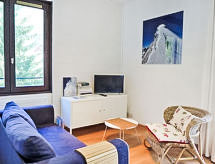 Knusse studio voor 2 aan de voet van de Mont Blanc in Chamonix - thumbnail 1