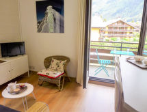 Knusse studio voor 2 aan de voet van de Mont Blanc in Chamonix - thumbnail 6