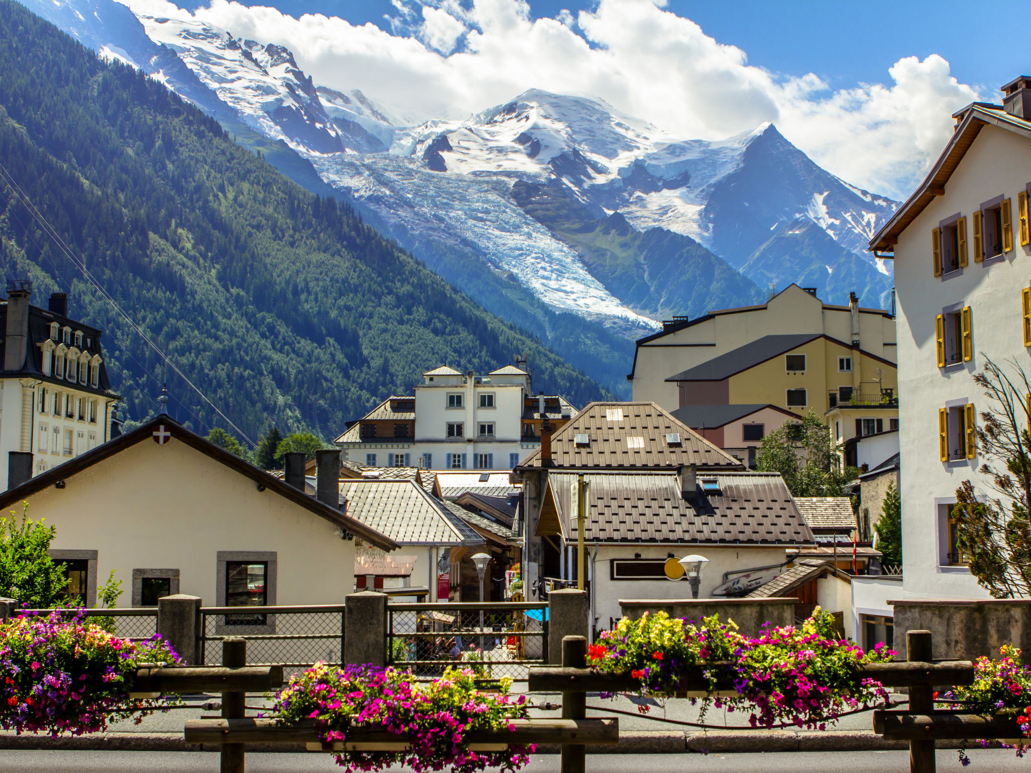 Wohnung in Chamonix Centre-Ville und Bergblick-Omgeving