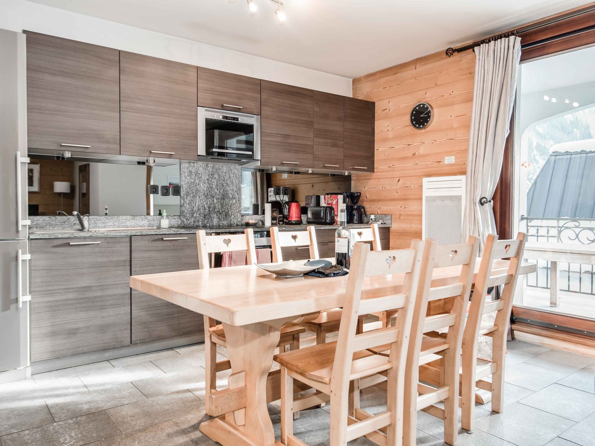 Wohnung in Chamonix mit sonnigem Balkon und toller Aussicht