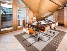 Villa Vallet Wohnung A: Luxe appartement in Chamonix met 4 slaapkamers en skipiste op loopafstand - thumbnail 6