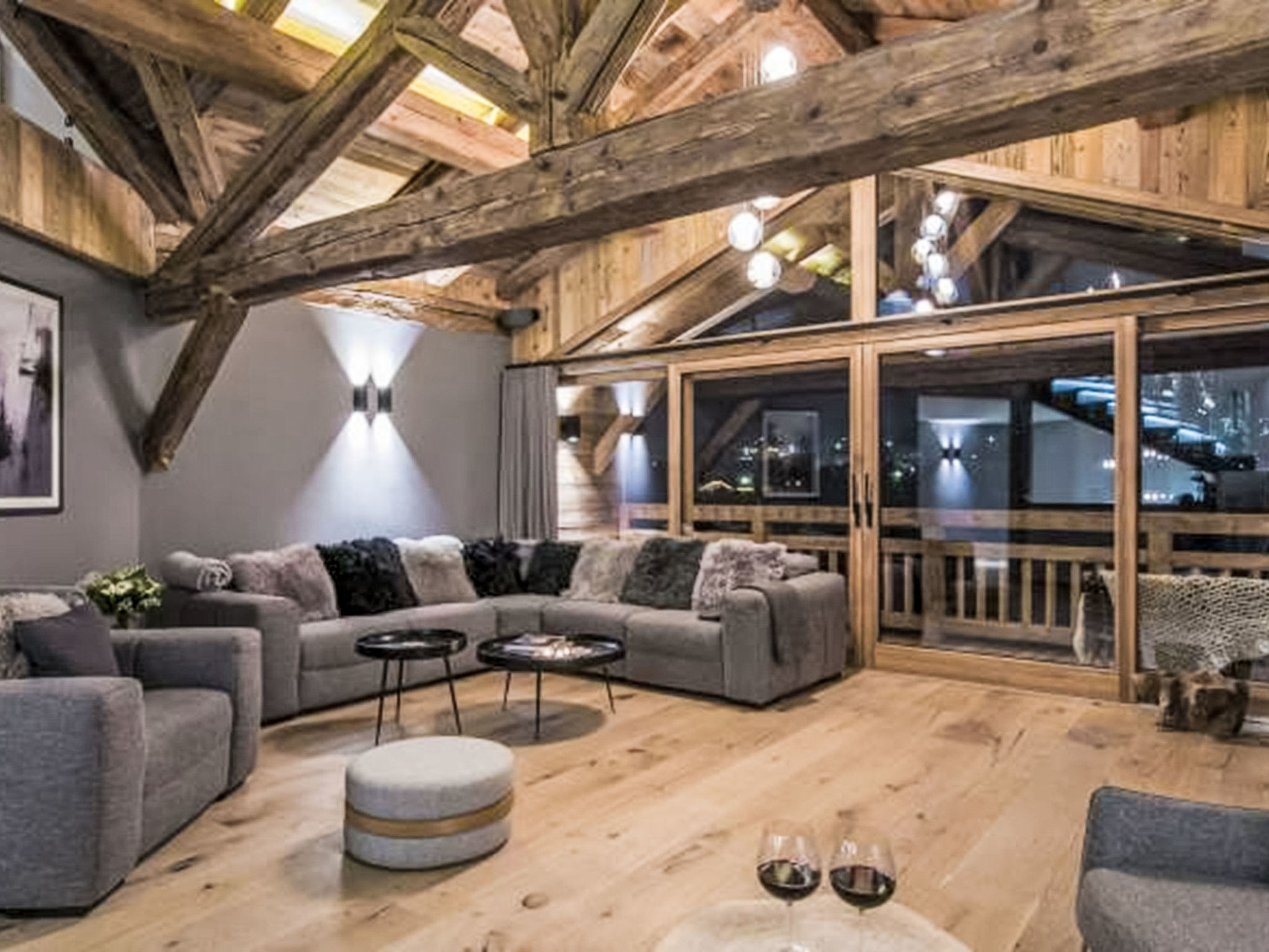 Ski-in/Ski-out Chalet Diamond - Binnen
