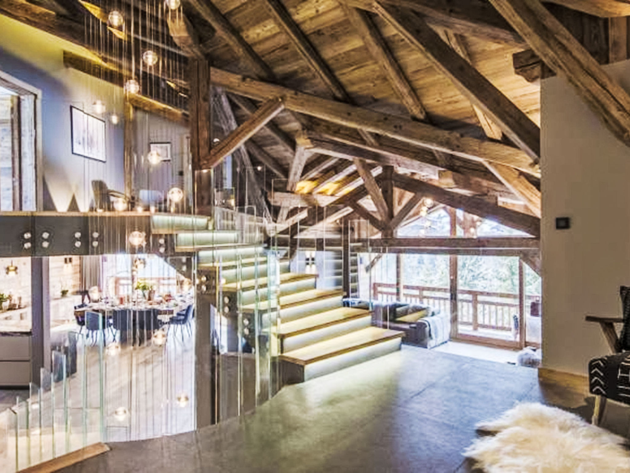 Ski-in/Ski-out Chalet Diamond - Binnen