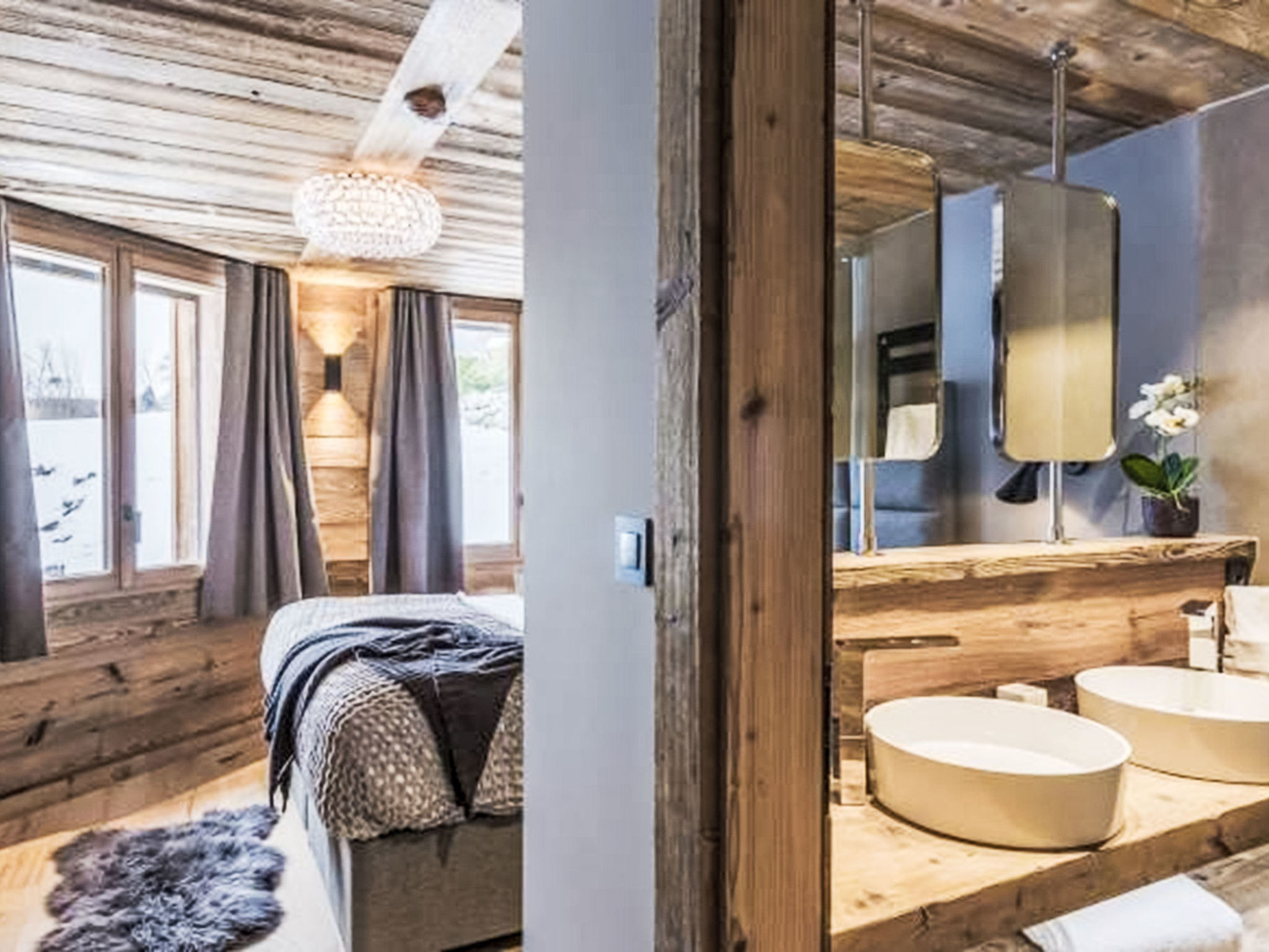 Ski-in/Ski-out Chalet Diamond - Binnen