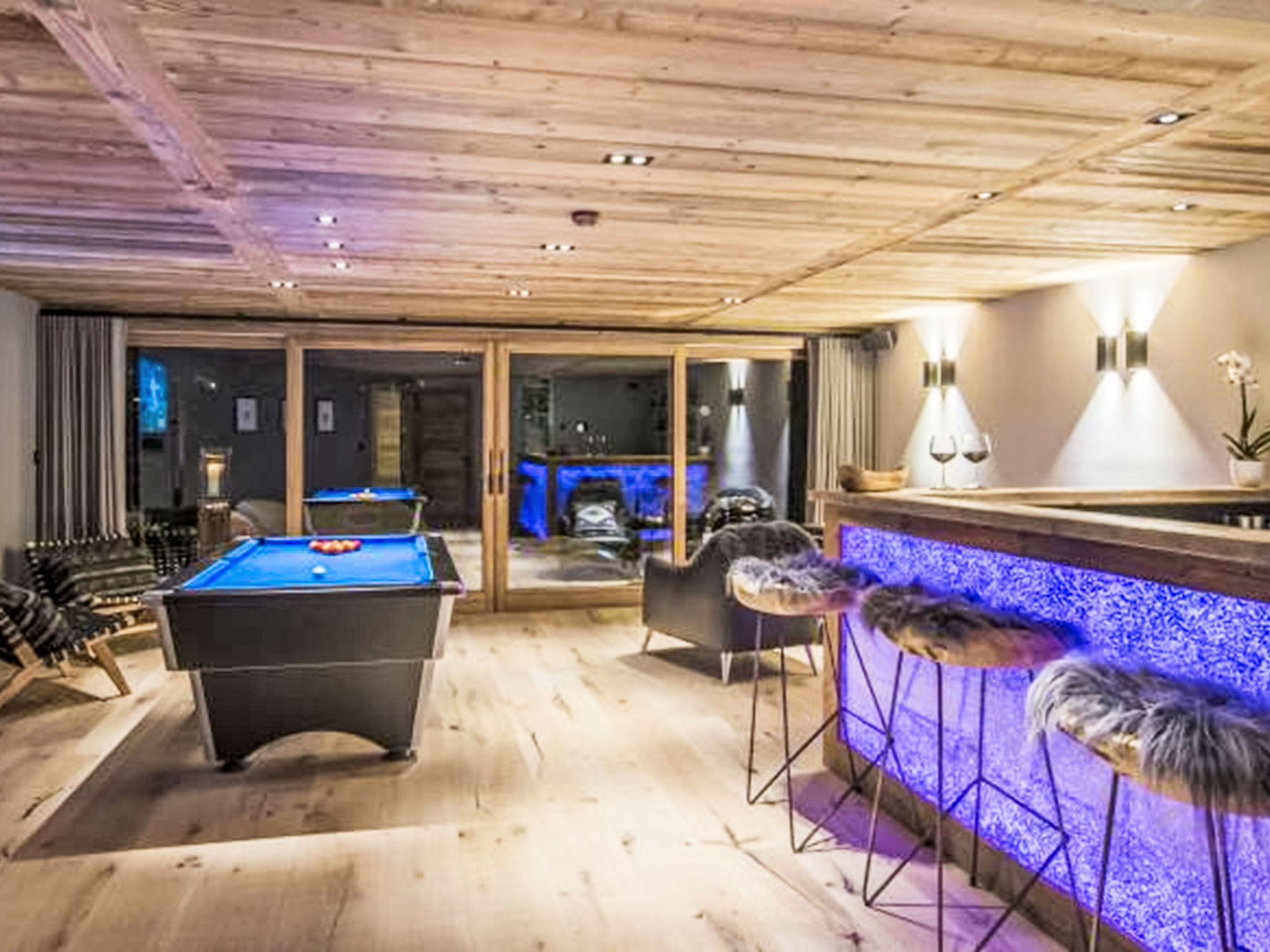 Ski-in/Ski-out Chalet Diamond - Binnen