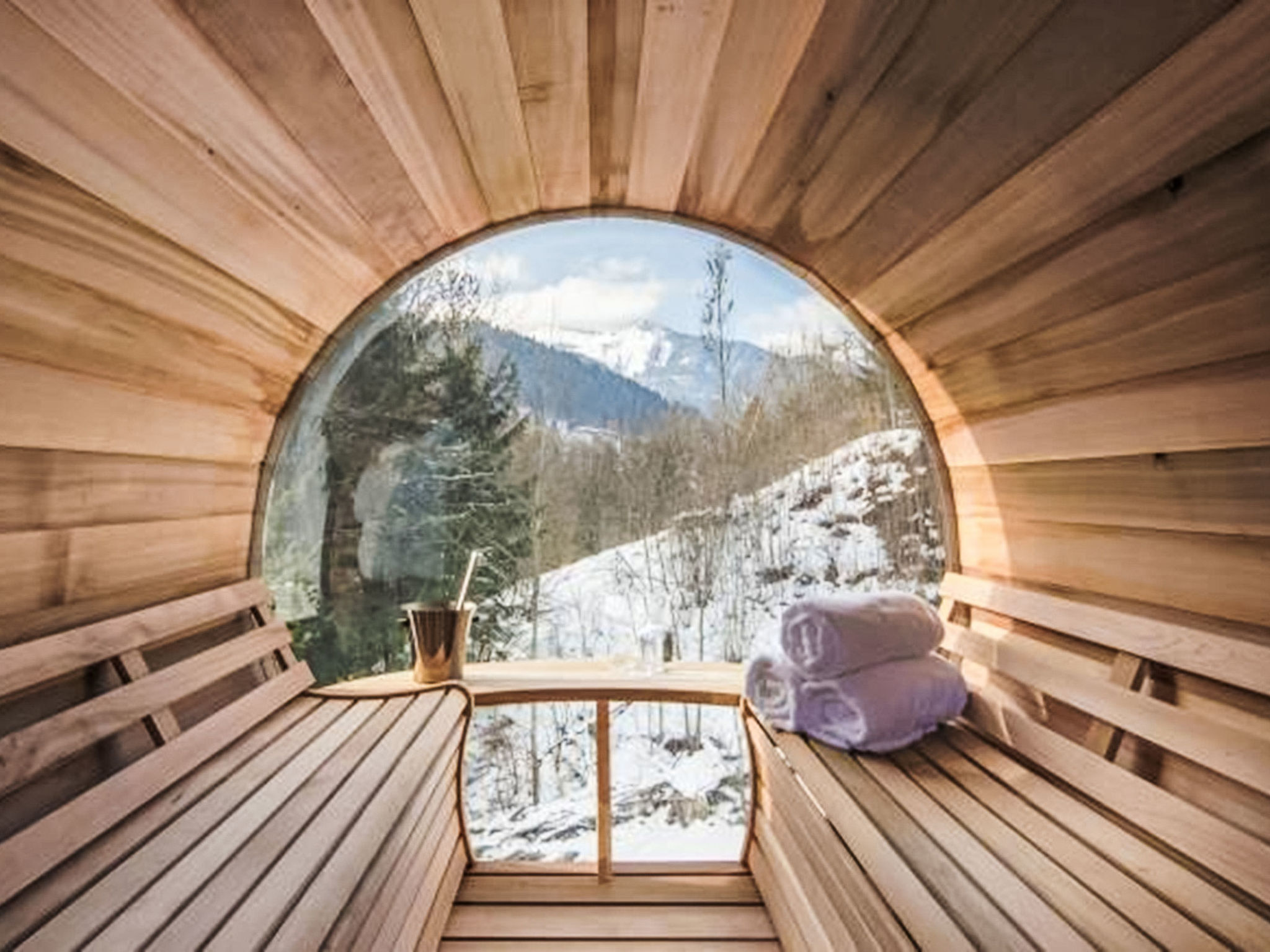 Ski-in/Ski-out Chalet Diamond - Buiten