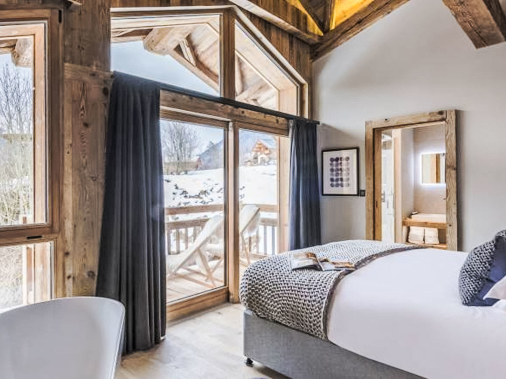 Ski-in/Ski-out Chalet Diamond - Binnen