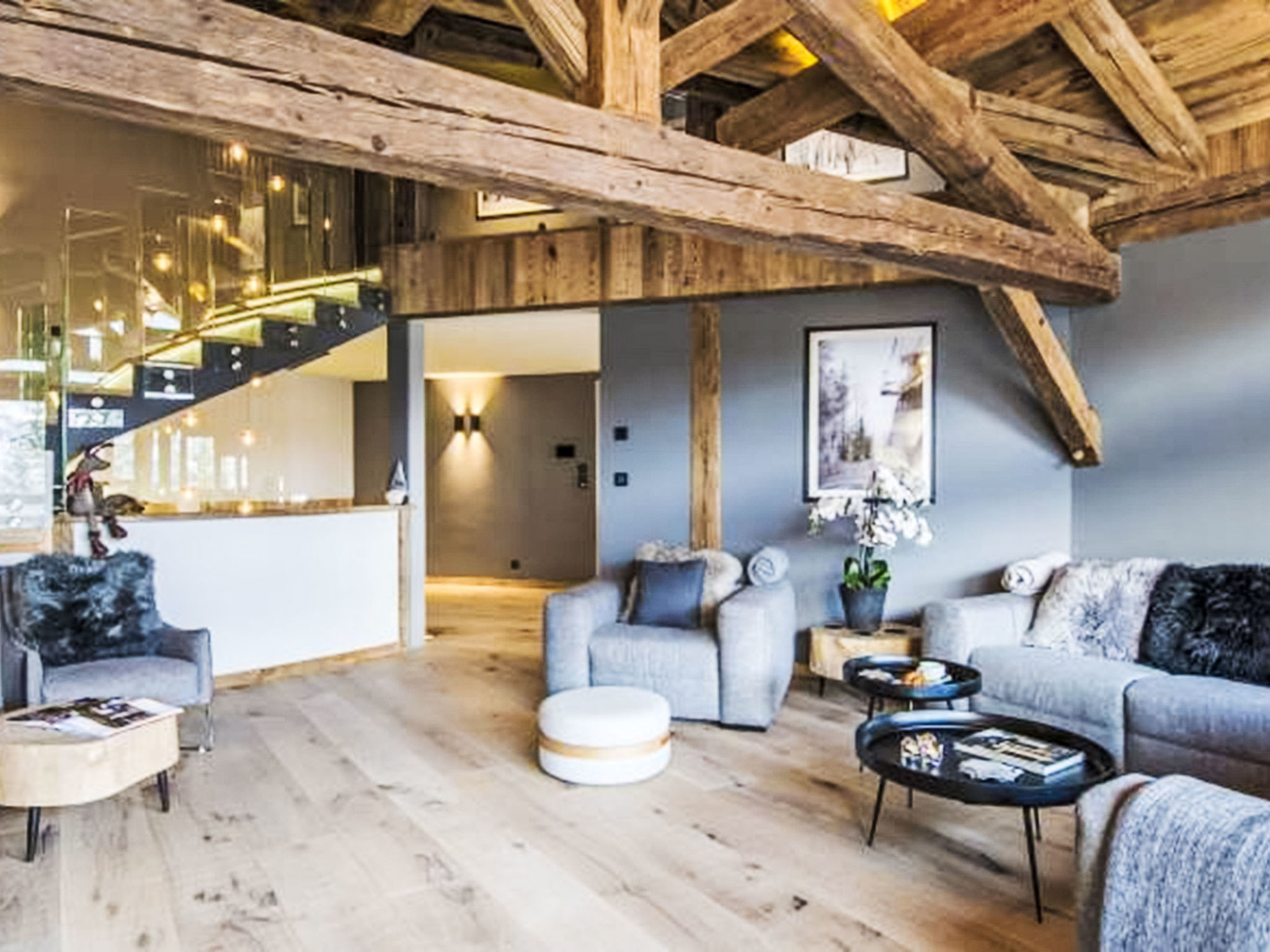 Ski-in/Ski-out Chalet Diamond - Binnen