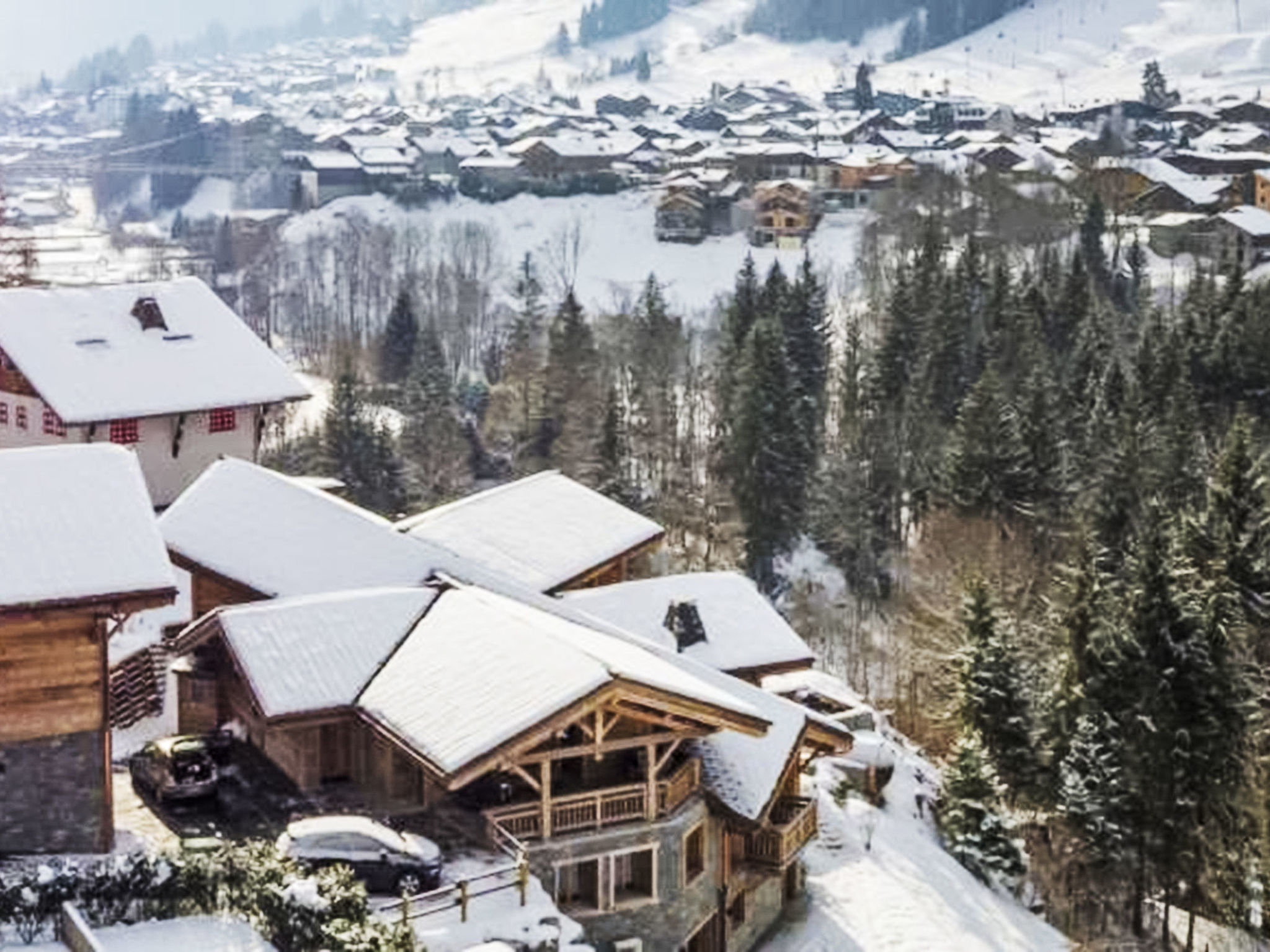 Ski-in/Ski-out Chalet Diamond - Buiten