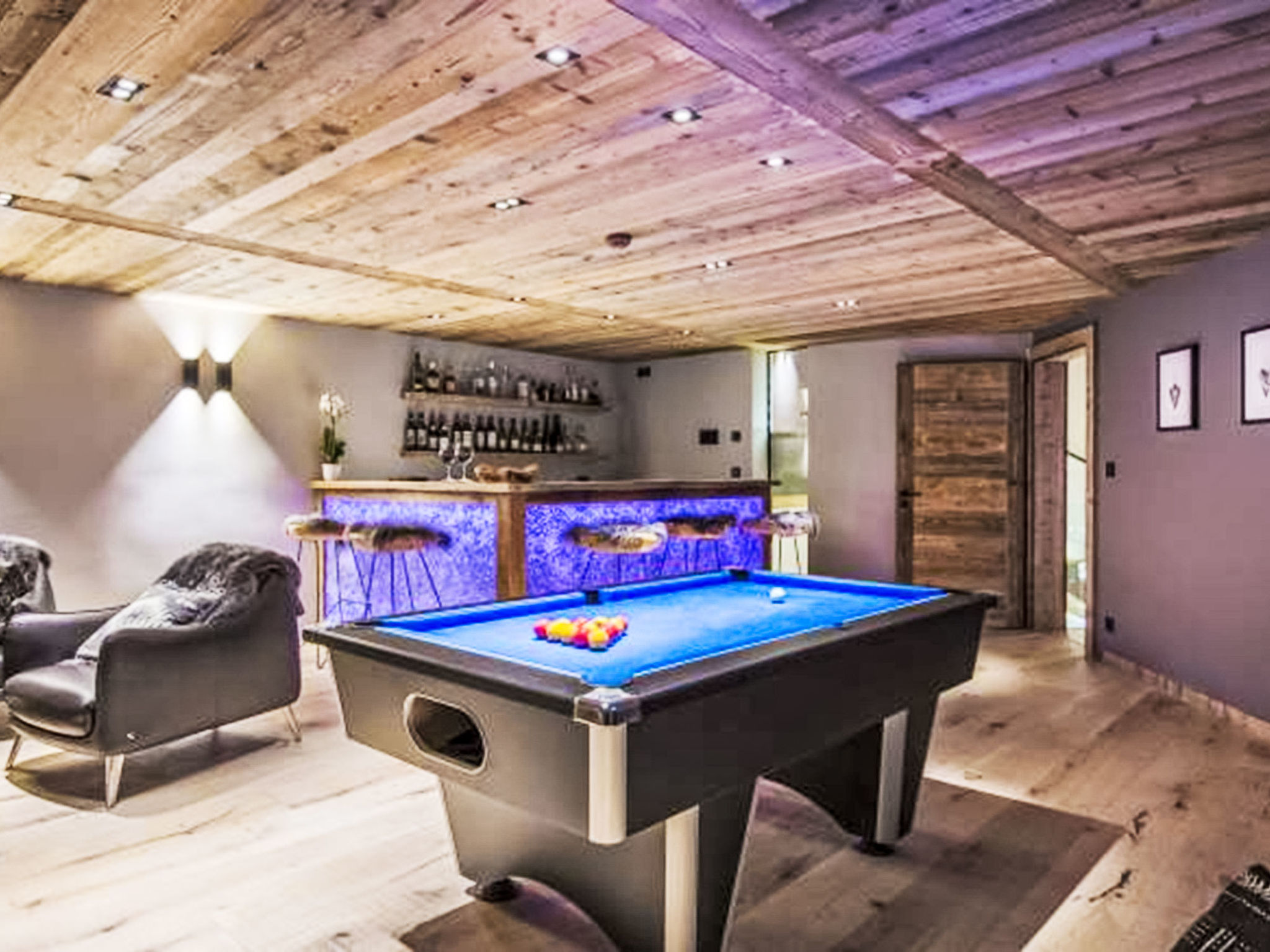 Ski-in/Ski-out Chalet Diamond - Binnen