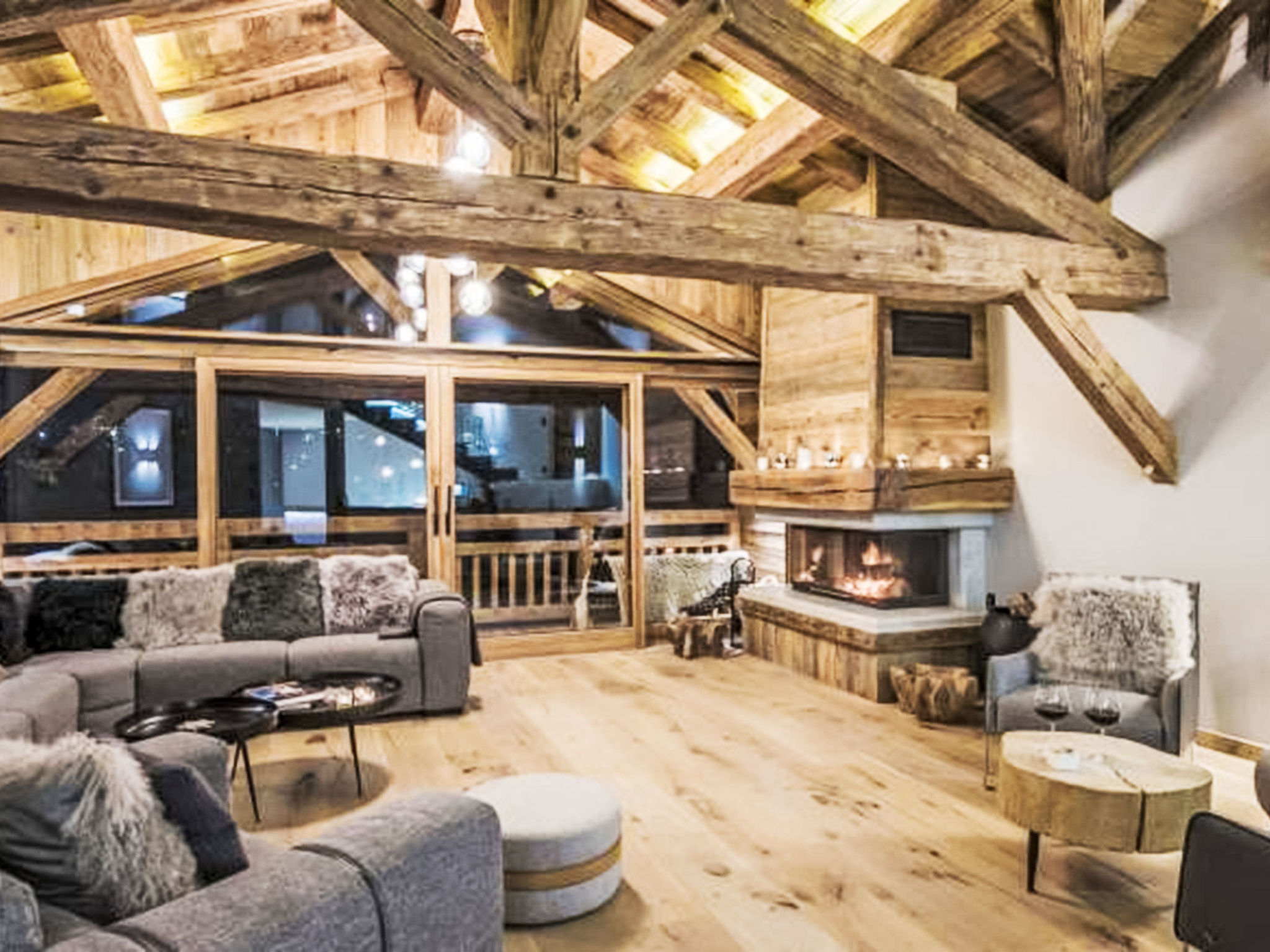Ski-in/Ski-out Chalet Diamond - Binnen
