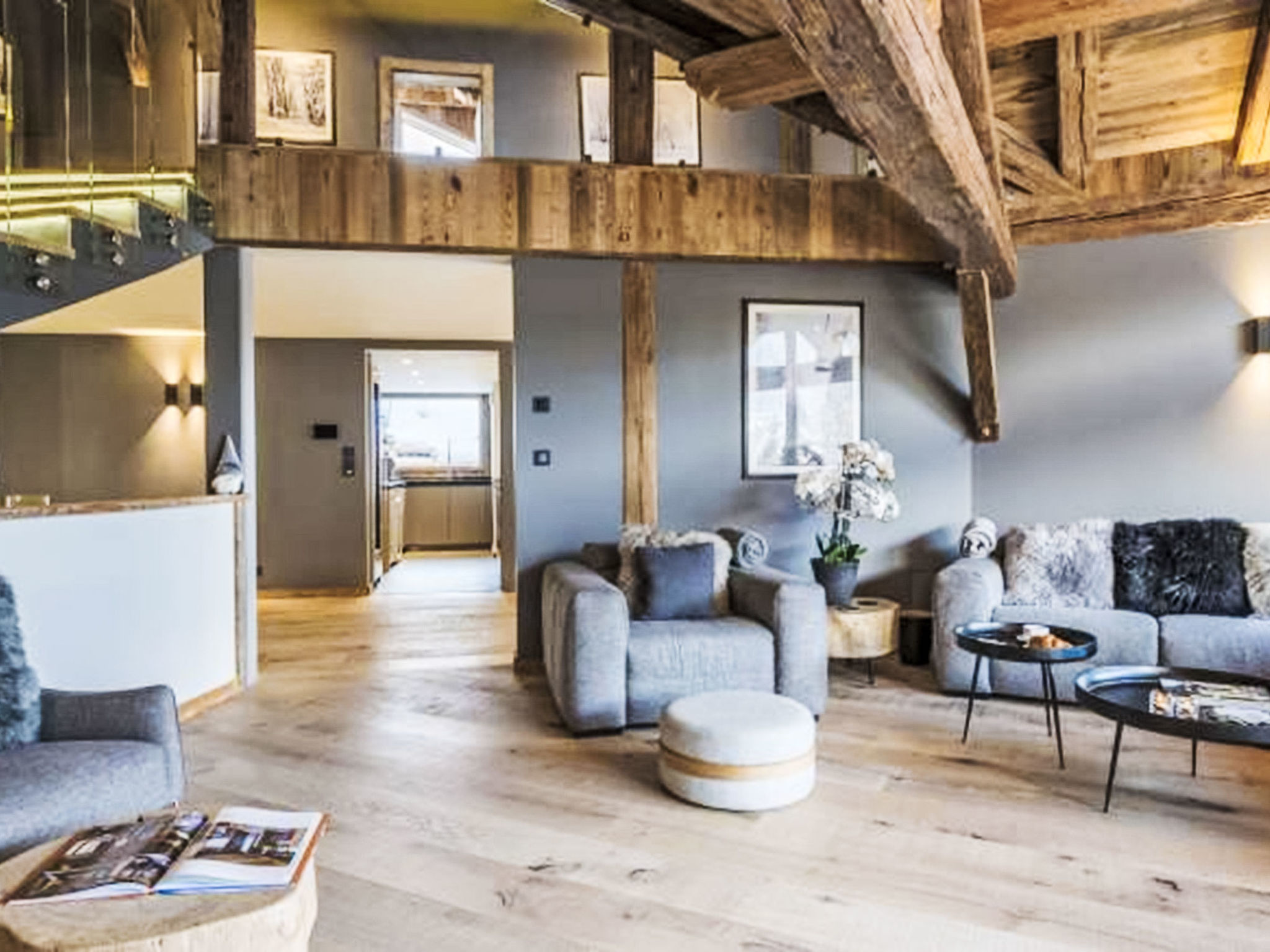 Ski-in/Ski-out Chalet Diamond - Binnen
