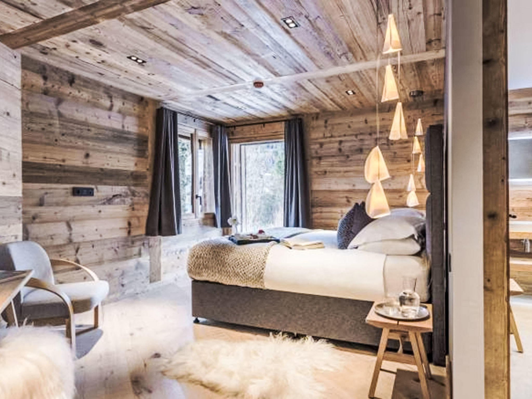 Ski-in/Ski-out Chalet Diamond - Binnen