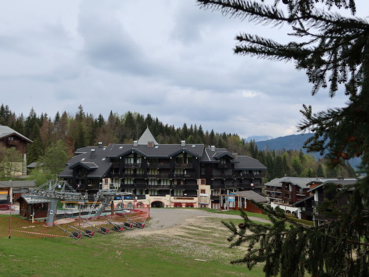 Aan de piste: Comfortabel appartement in Morillon voor 4 personen in Morillon