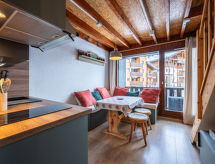 Le Doina 2: Sfeervol skistudio voor 5 personen direct aan de piste in Morillon - thumbnail 2
