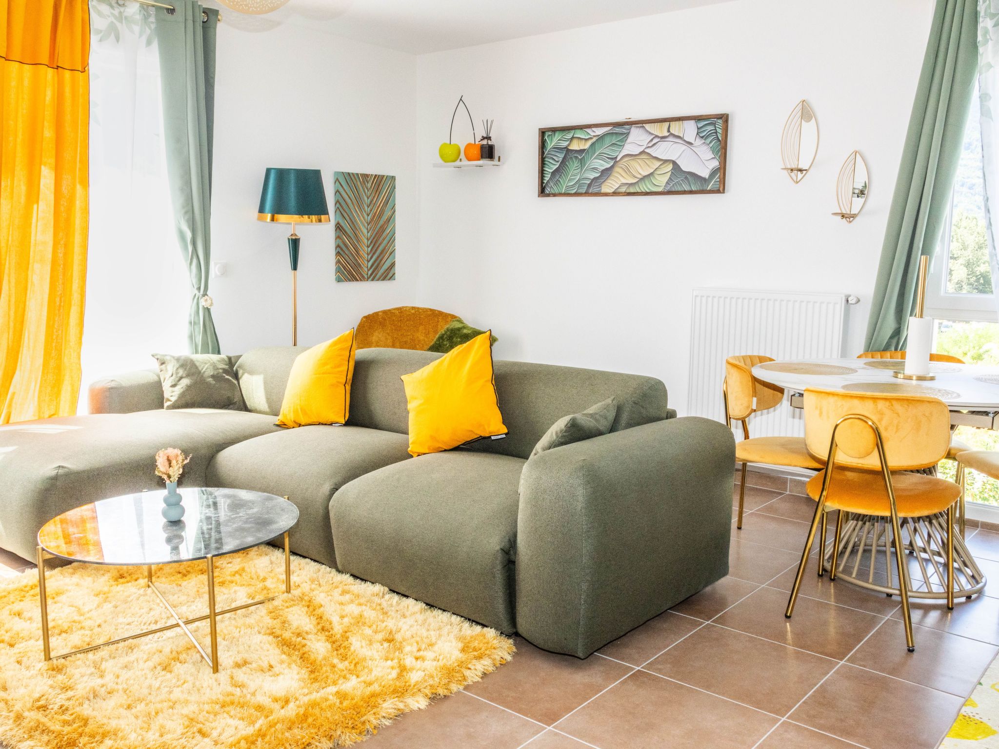 Rustiek appartement in Cluses met weids uitzicht op de Alpen - foto 3