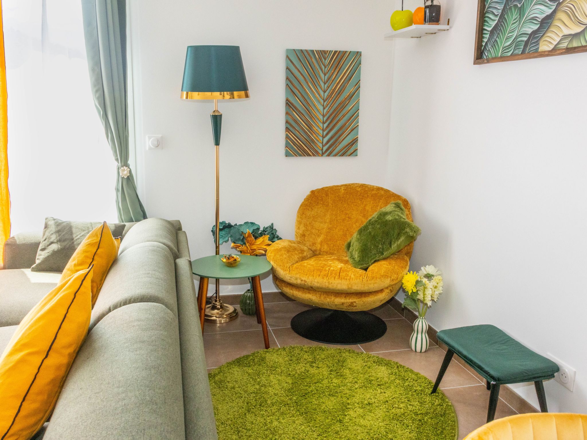 Rustiek appartement in Cluses met weids uitzicht op de Alpen - foto 4