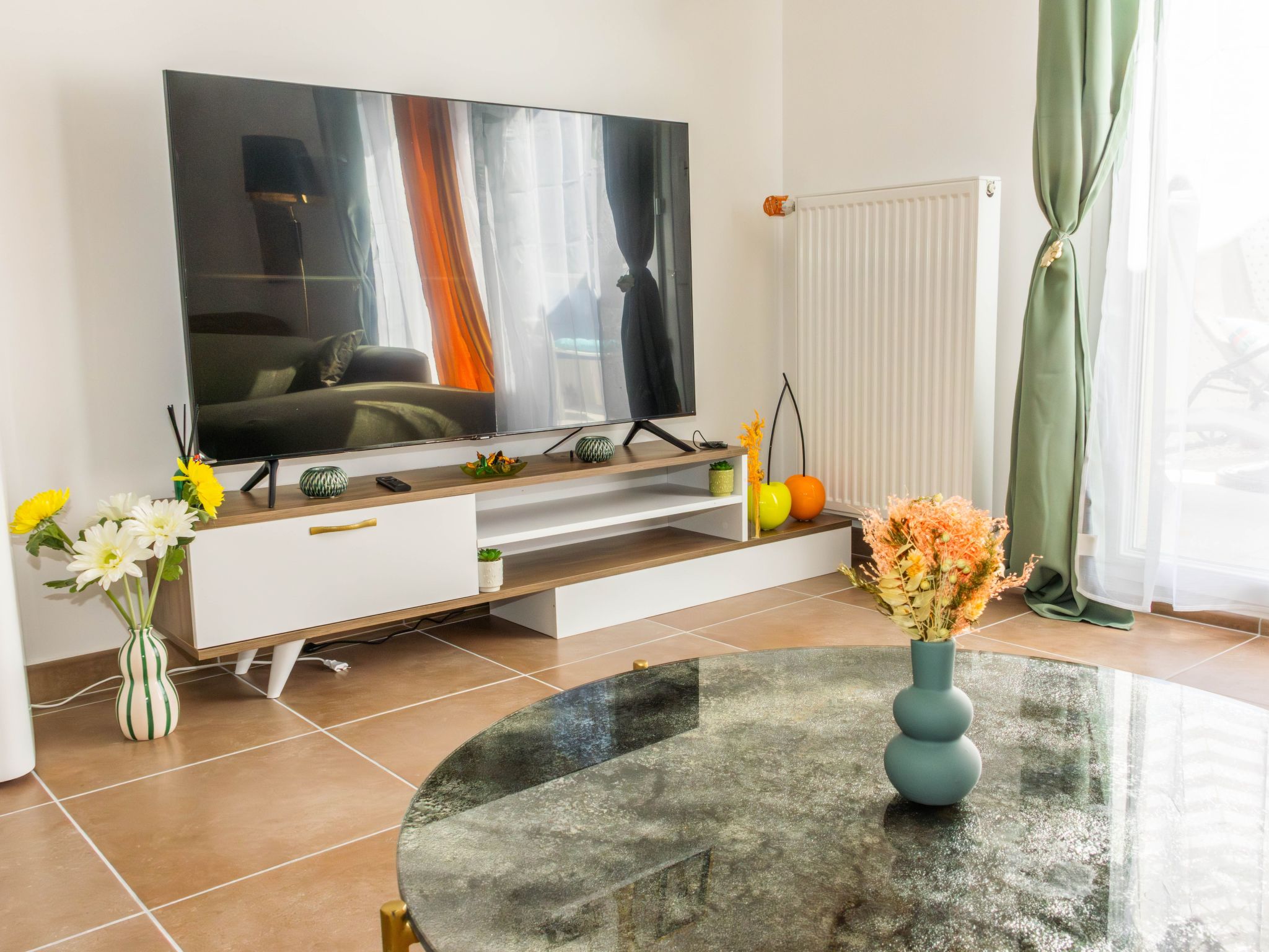 Rustiek appartement in Cluses met weids uitzicht op de Alpen - foto 5