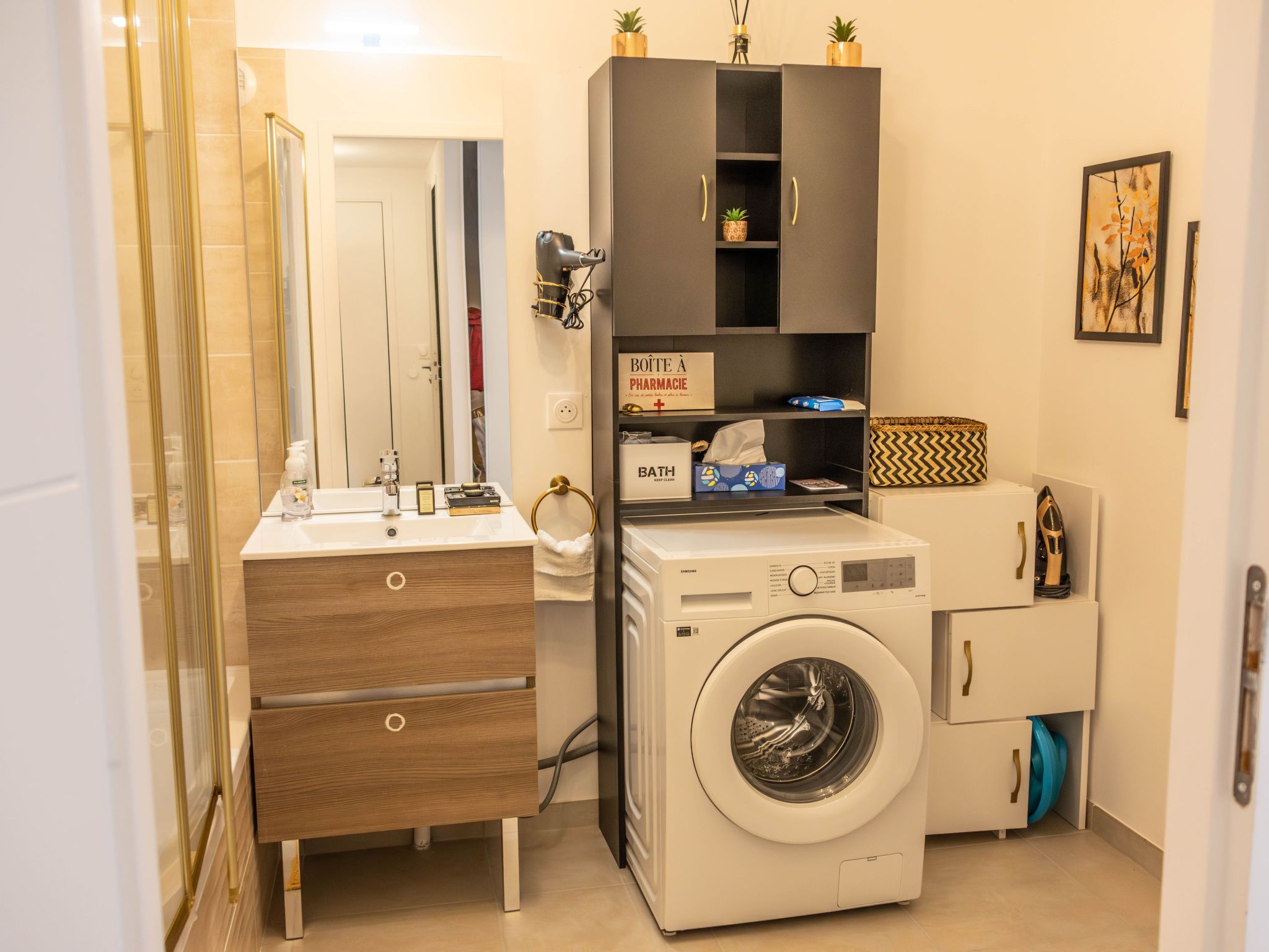 Rustiek appartement in Cluses met weids uitzicht op de Alpen - foto 13