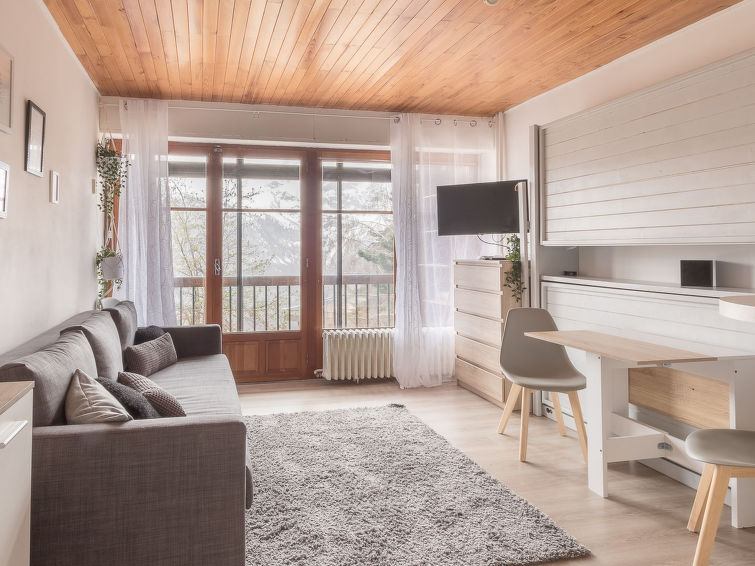 "Christiana", studio 1-kamer 22 m2 op de 1e verdieping. Het objekt is geschikt voor 4 volwassenen. Woonkamer met 1 divanbed en 1 x 1 stapelbedden, 1 uitschuifbaar bed en TV. Open keuken (2-pits kookpl..