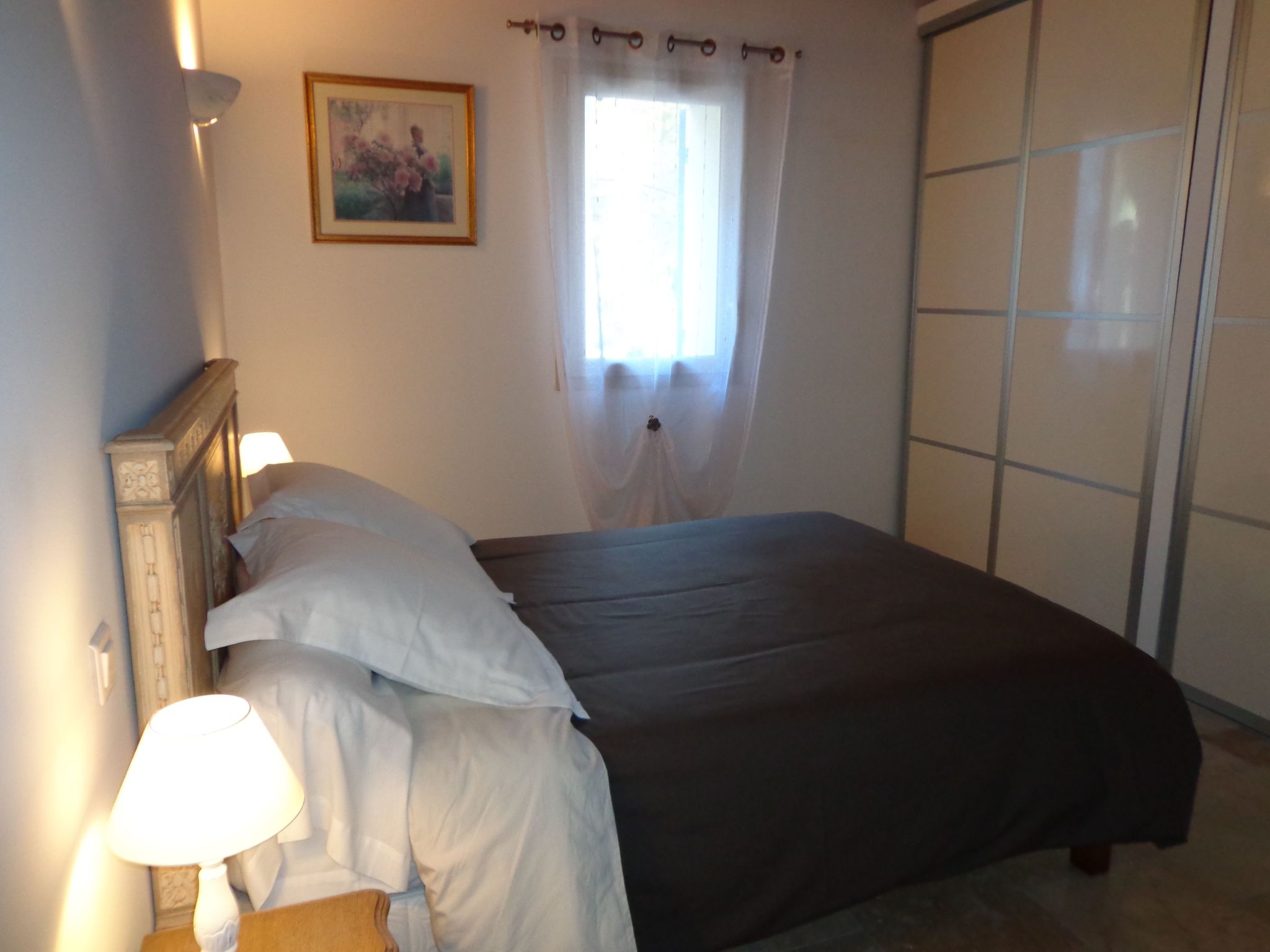 Klimatisierte Wohnung mit 2 Schlafzimmern und Pool-Dedans