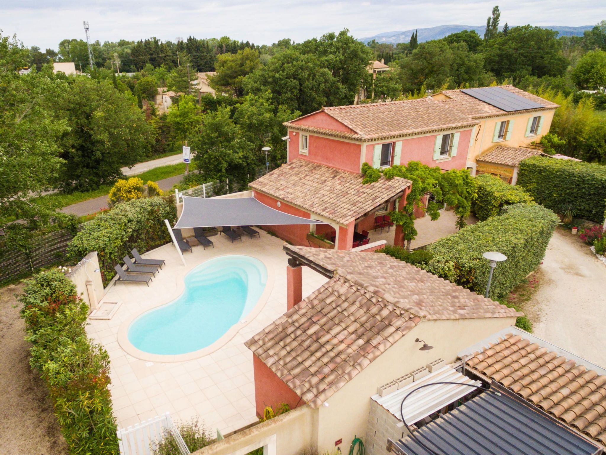 Die Gîtes de Bel-Air im Luberon in der Provence-Binnen