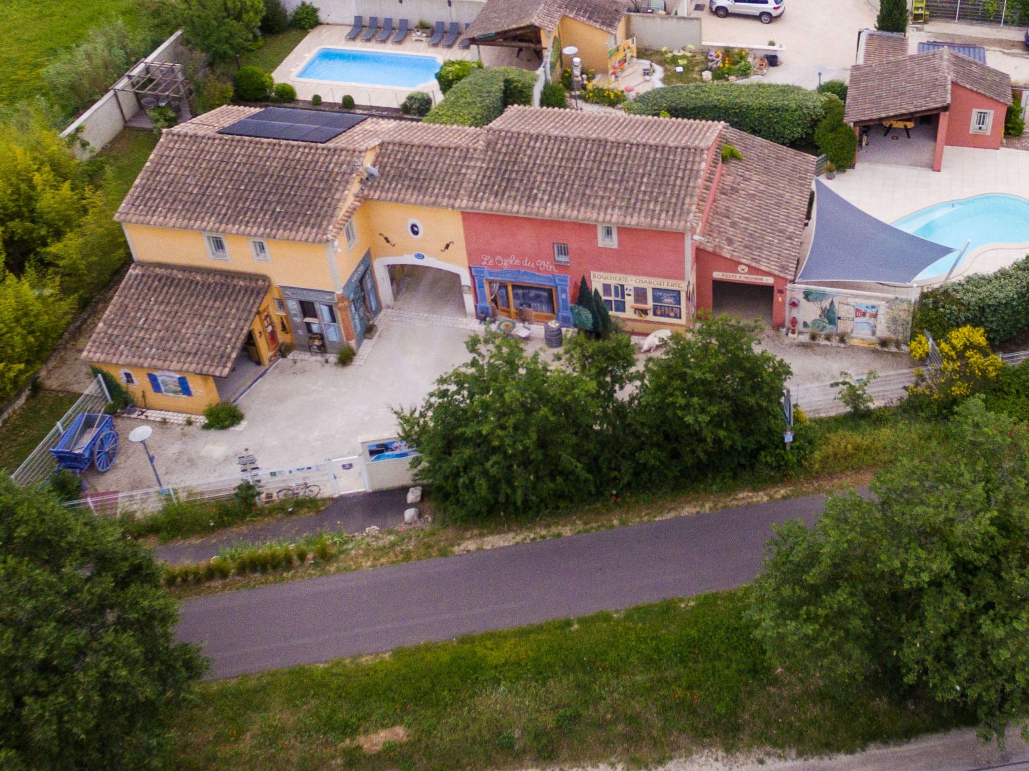 Die Gîtes de Bel-Air im Luberon in der Provence-Binnen
