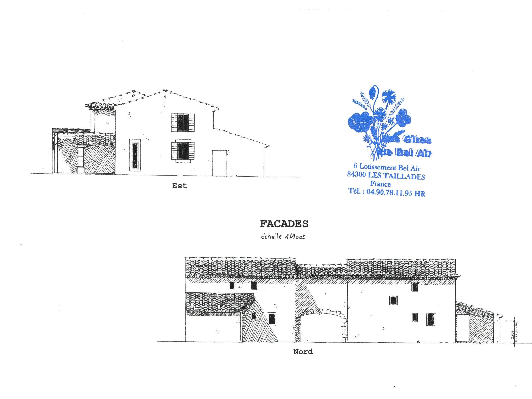 Die Gîtes de Bel-Air im Luberon in der Provence-Binnen