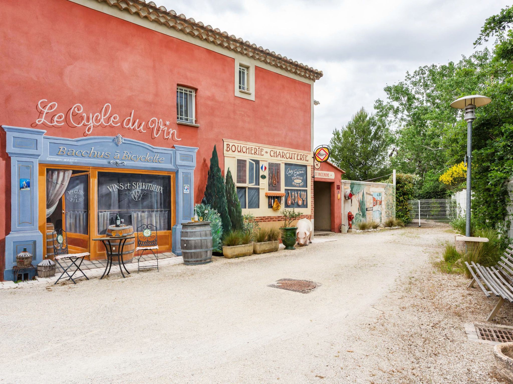 Die Gîtes de Bel-Air im Luberon in der Provence-Binnen