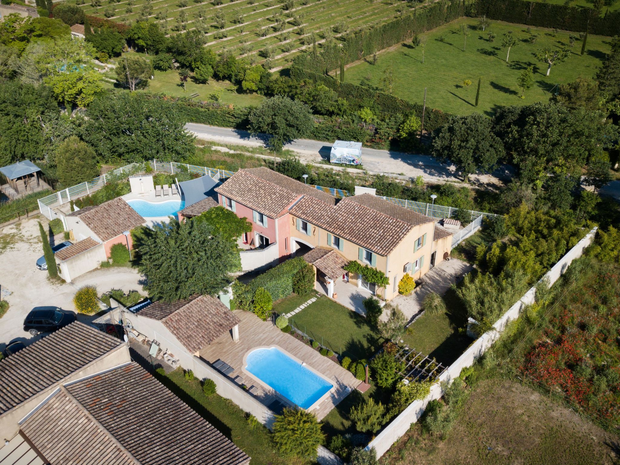 Die Gîtes de Bel-Air im Luberon in der Provence-Drinnen