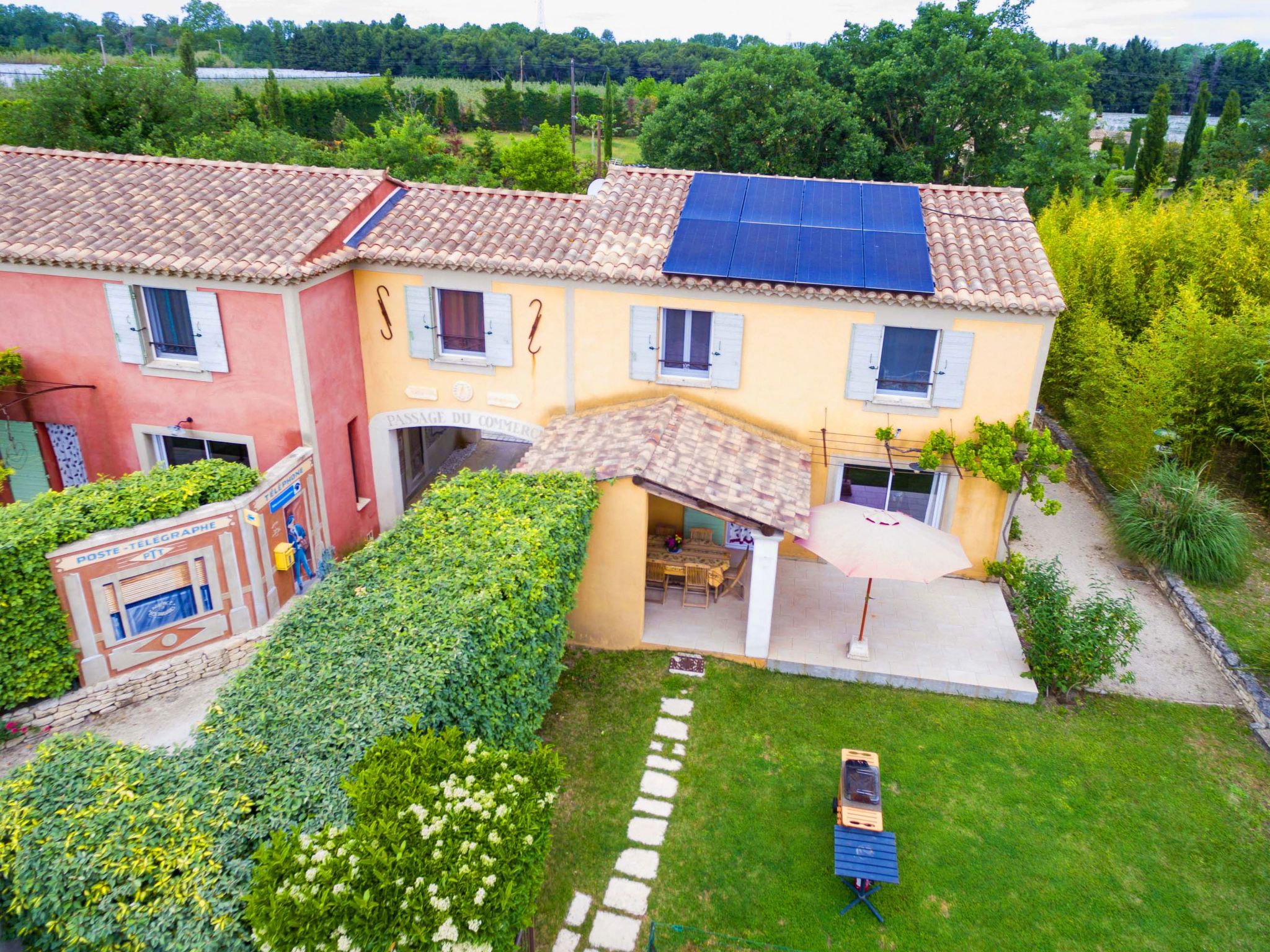 Die Gîtes de Bel-Air im Luberon in der Provence-Drinnen